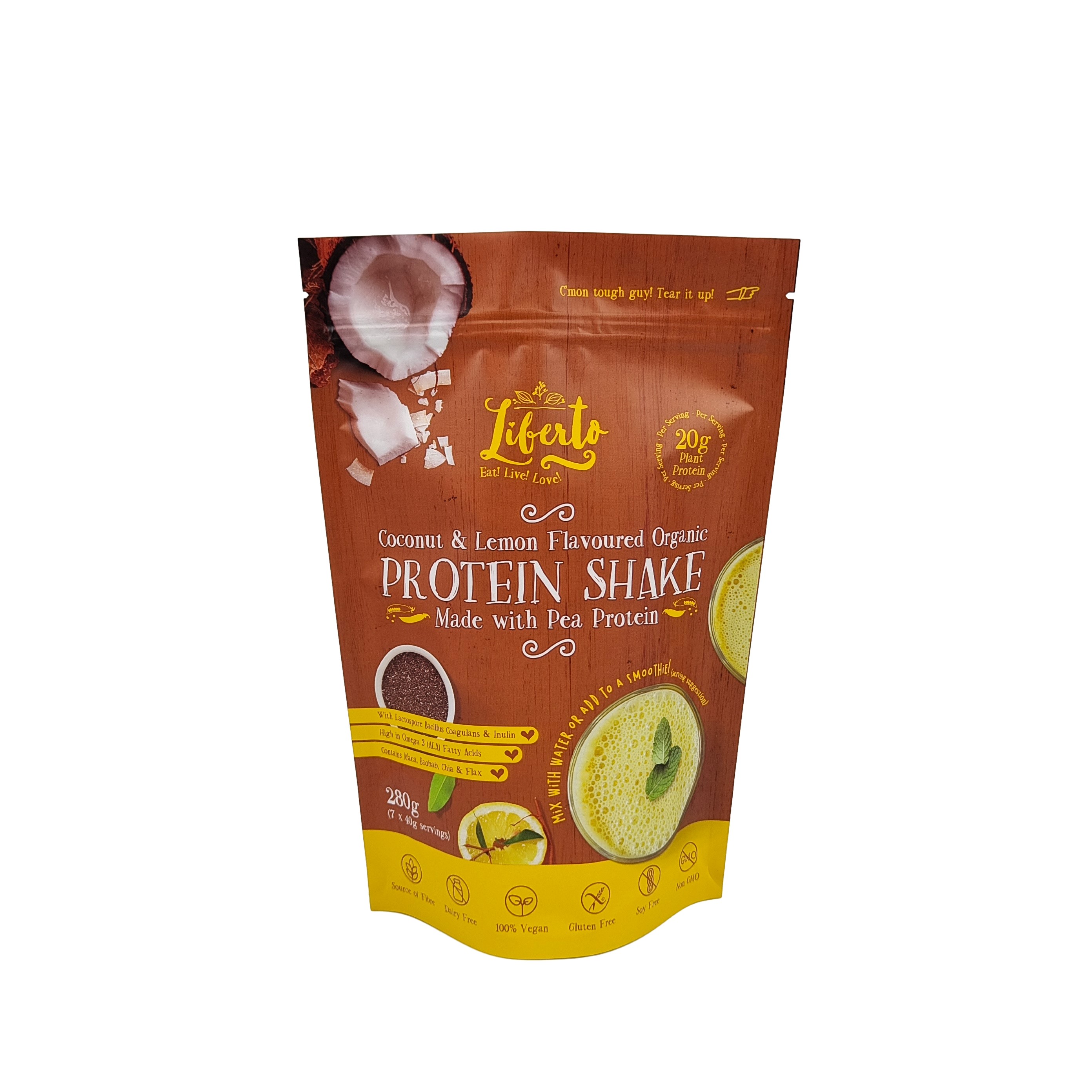 Bolsas de plástico Ziplock para embalagens em pó