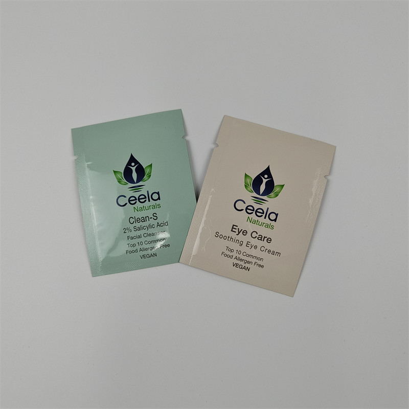 Comodidade Cosmética Carregamento Sacola Pacotes de Folha de Folha Pequenos Sacos Mylar