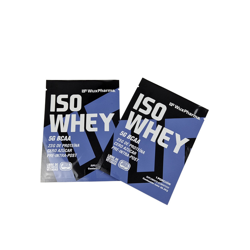 Embalagem de bolsas de papel de alumínio de três lados