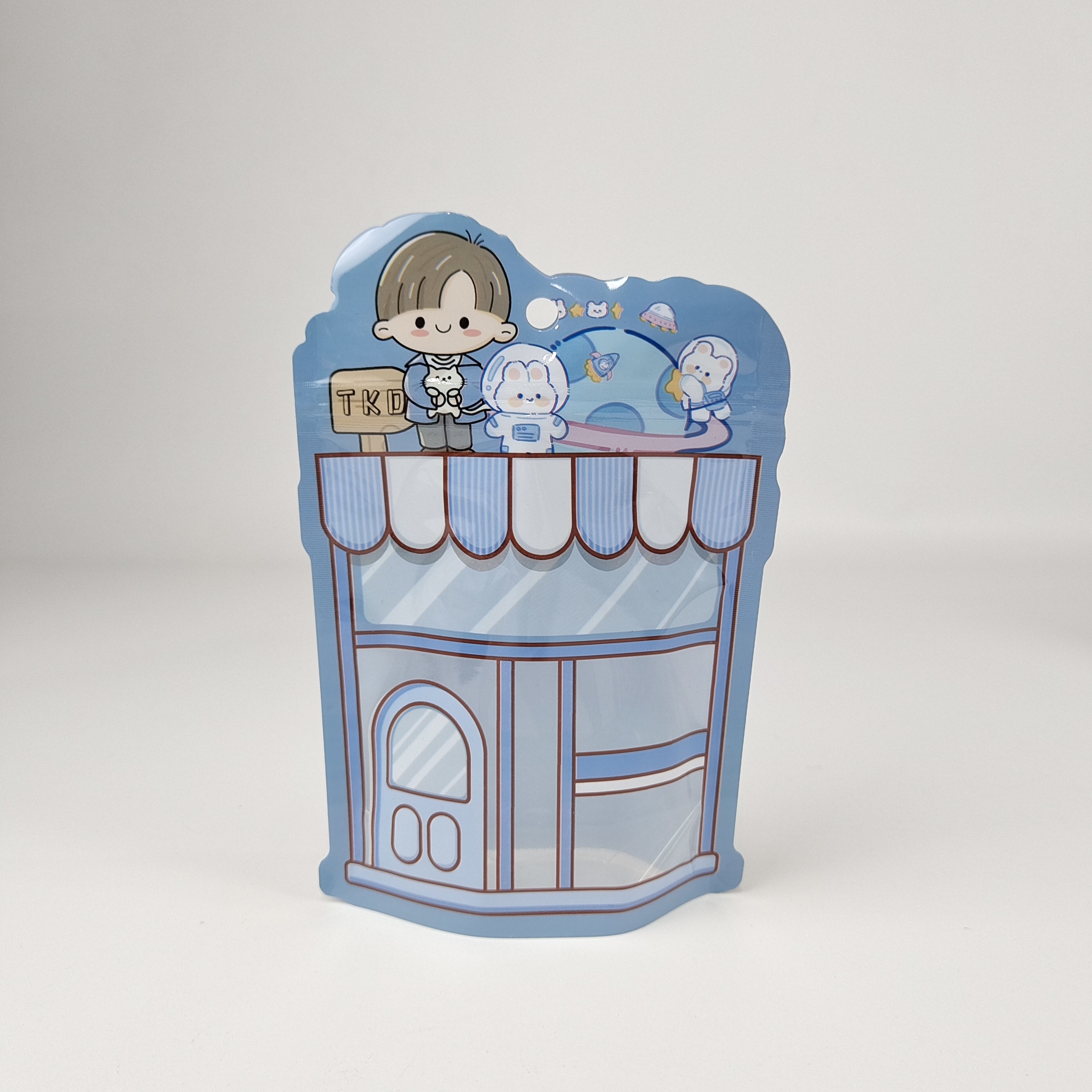 Impressão em gravura Impressão em mate Mylar Stand Up Pouch Saco de embalagem aquecido Recolocável Raisin Easy Tear Notch Ziplock Bags