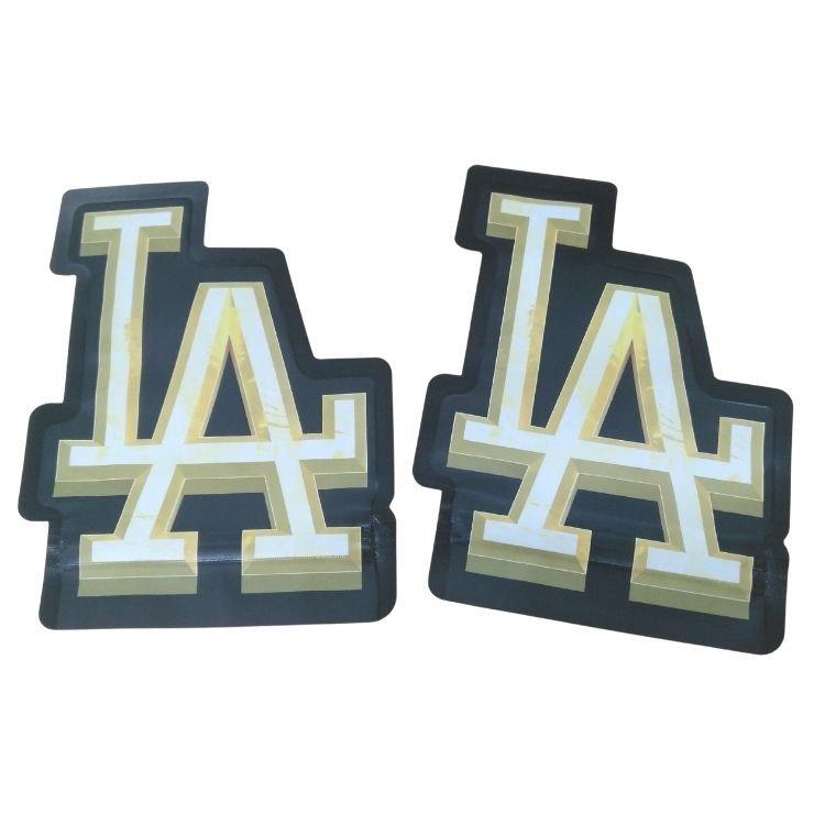 Impresso por encomenda 3.5g exclusivo especial corte a óleo em forma irregular bolsas de Mylar selado 8a prova de cheiro Cali especial bolsa de Mylar