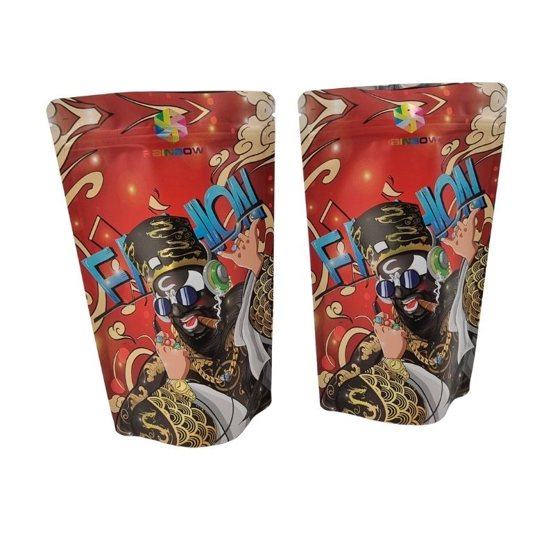 Saco de transporte de cosméticos resistente à água e resistente com fecho vertical