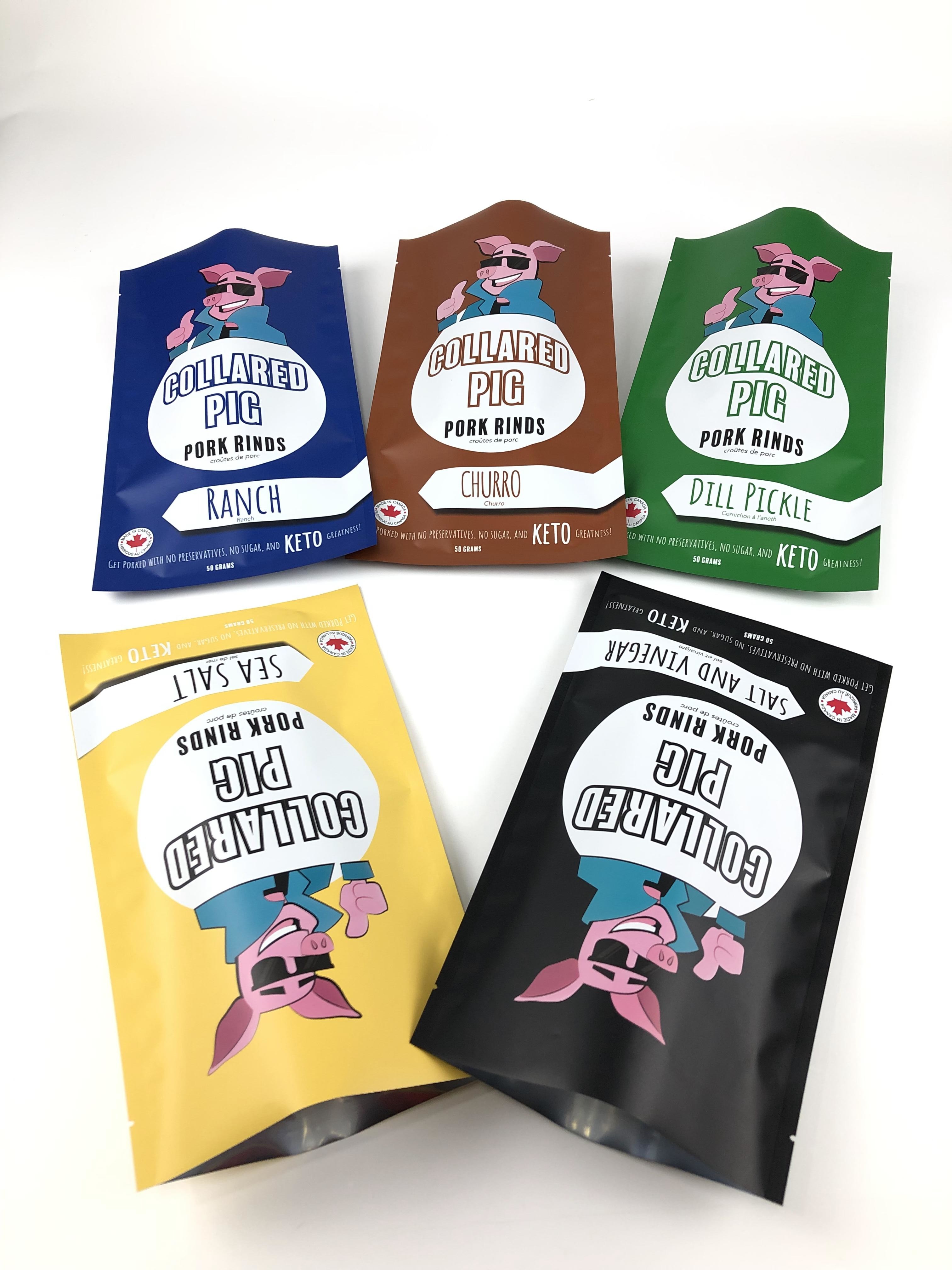 Bolsas de plástico personalizadas embalado com vedação térmica para fácil vedação