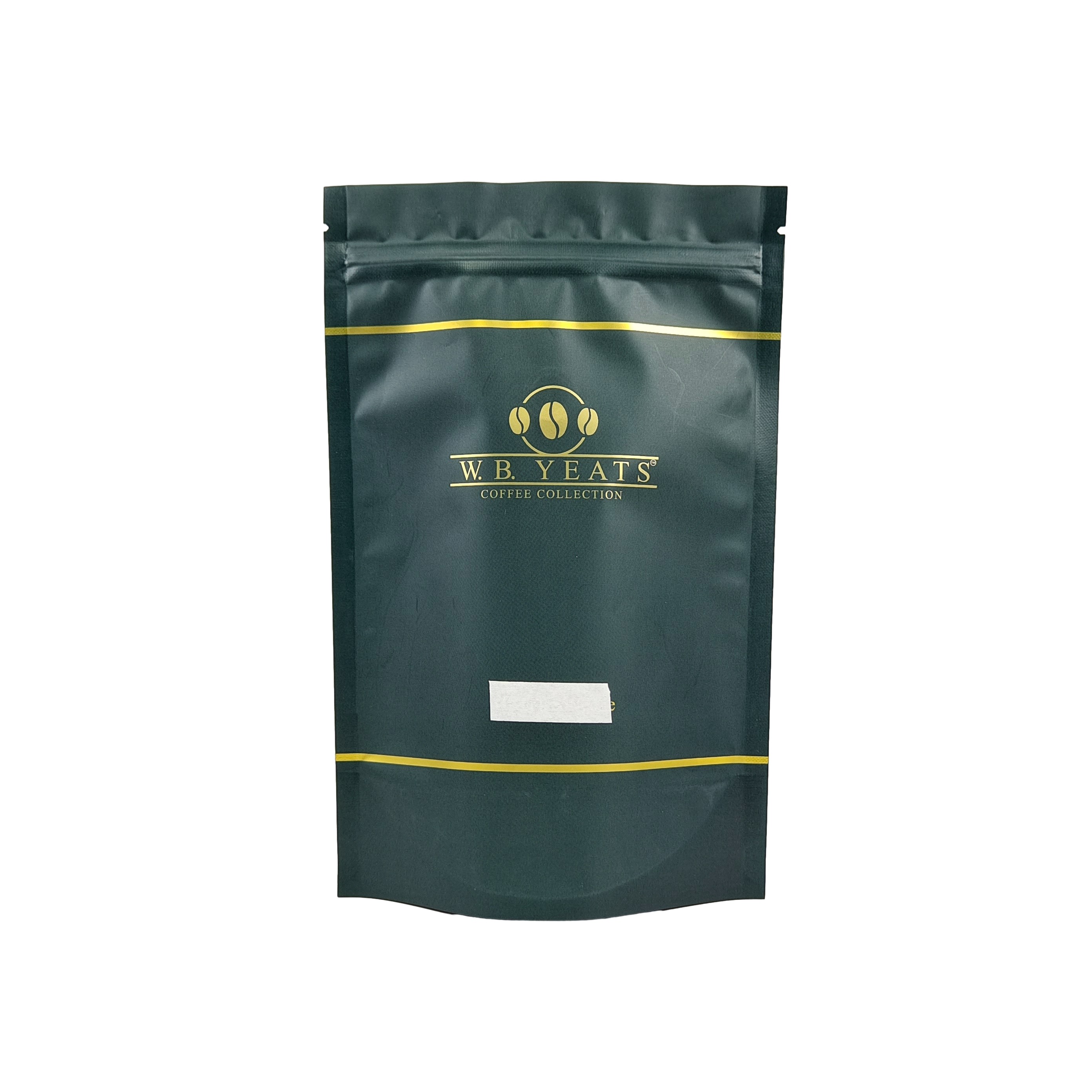 Logotipo Impresso Bolsas Ziplock Reutilizáveis Custom Stand Up Food Grade Grade Grão de Café Alumínio Folha de plástico Saco