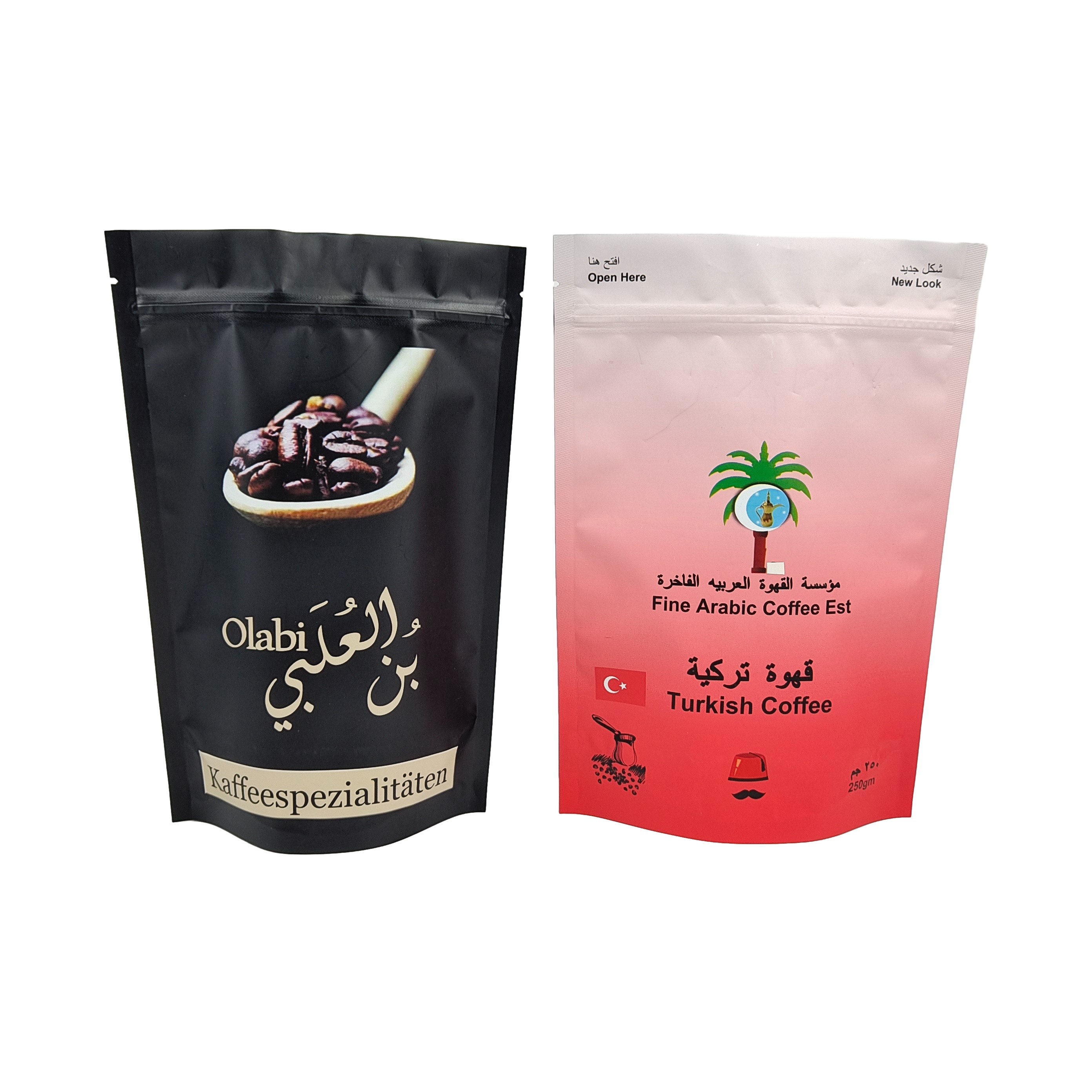 Fator preço Reutilizável vedação térmica Ziplock sacos personalizados congelados sacos de plástico brilhantes Stand Up pouch