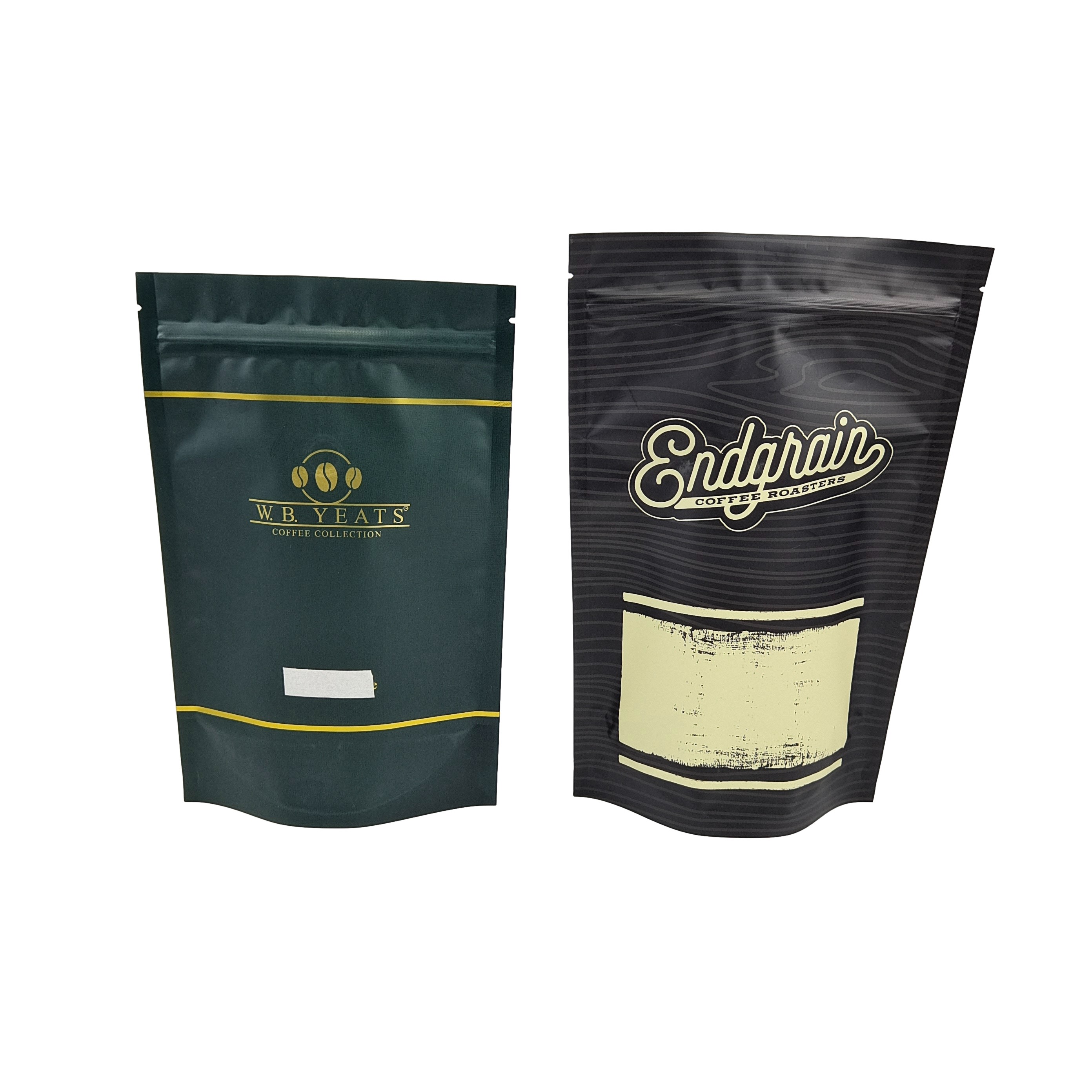 Bolsas de folha de alumínio de ziplock Matte/ Brilhante Bolsas de folha de alumínio personalizadas Impresso Bolsa Recapotável Bolsa de ziplock Doypack