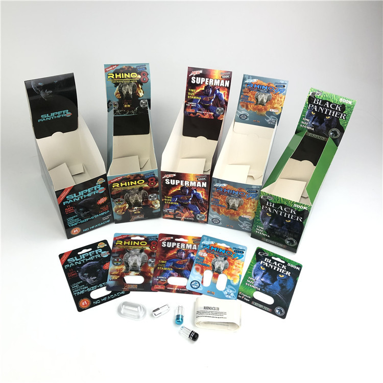 Primezen Blister Card Embalagem Cadeia de Papel de Cartão 3D Custom Bottle Lock Resistente a Crianças