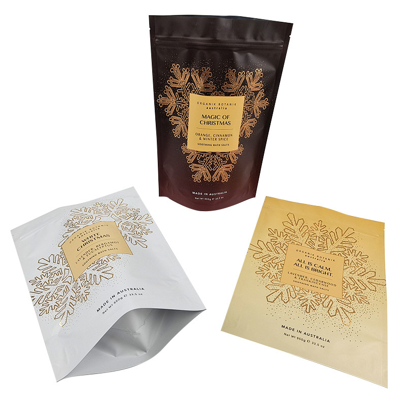 Saco de embalagem cosmética personalizável Vários tamanhos disponíveis para suas necessidades personalizadas