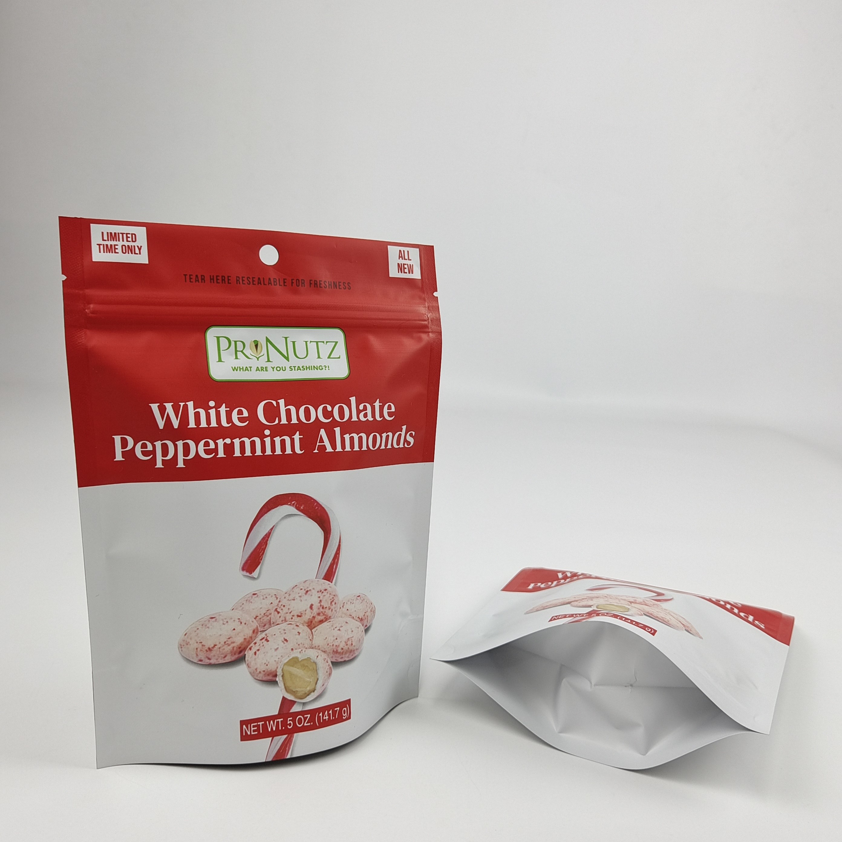 Saco de fecho de plástico congelado à prova de odor à prova de umidade à prova de baixo MOQ Impressão digital Impressão Stand Up Pouch