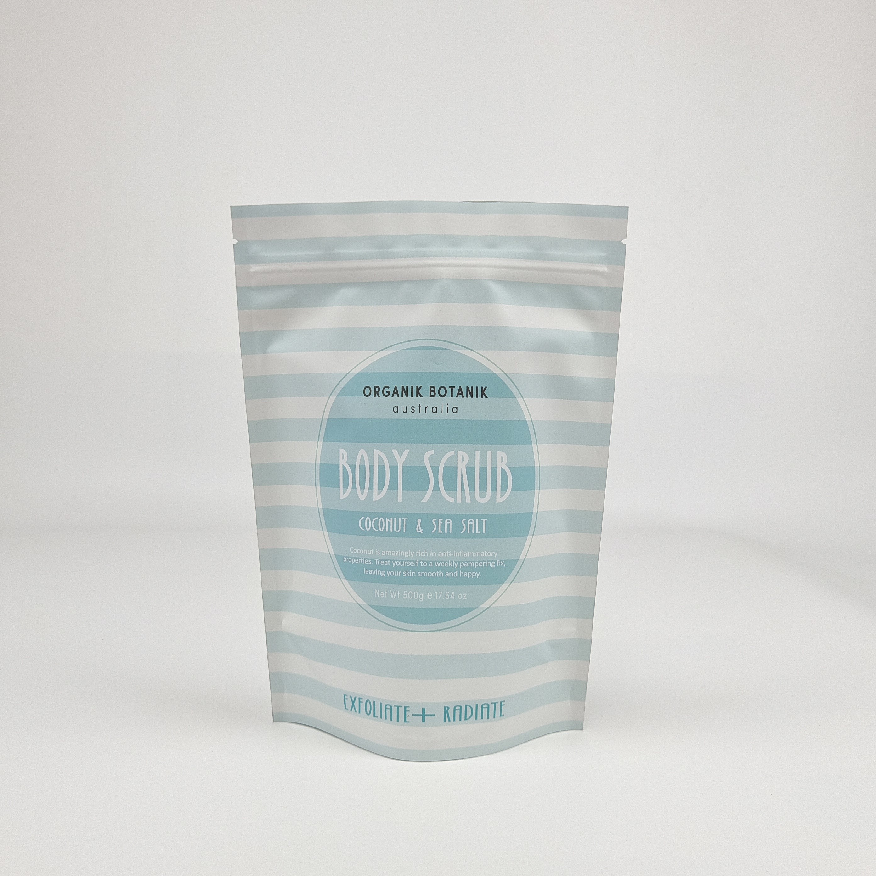 Sacos de embalagem impressos de alta qualidade de papel alumínio de plástico custom zipper stand up pouches para sal de banho