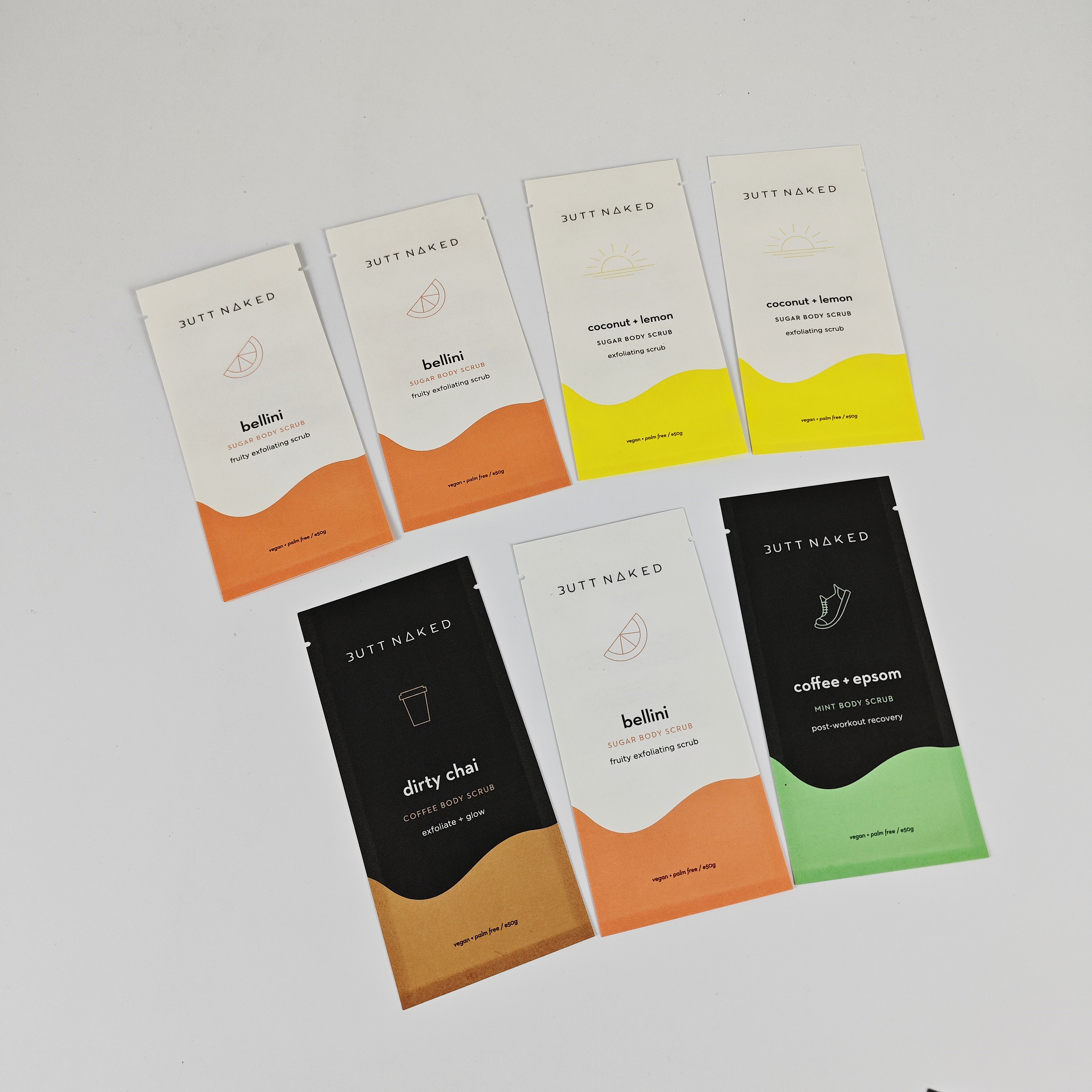 Bolsa de embalagem de alimentos de 10g 20g 30g Bolsa de papel Kraft biodegradável reciclável