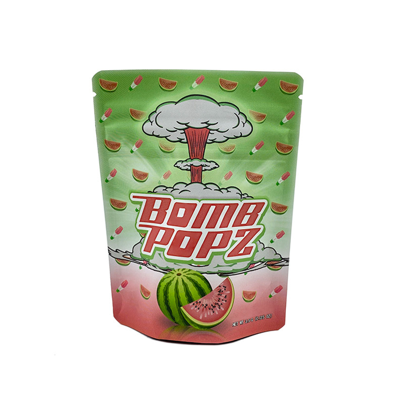 Pacotes de folha de prata de fecho superior para soluções de embalagem personalizáveis