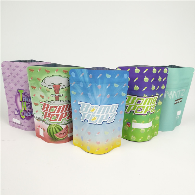 Sacos à prova de odor embalagens em bolsas de papel de alumínio para proteção de produtos