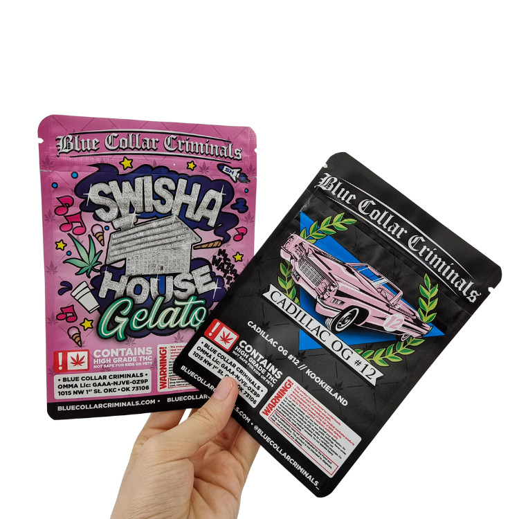 Embalagens de incenso de ervas de filme laminado personalizado para necessidades de personalização