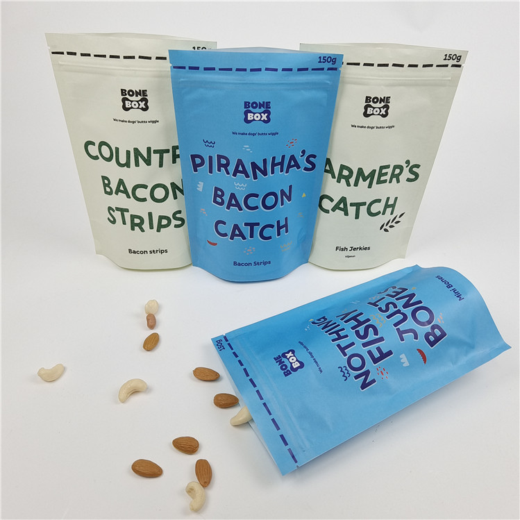 Logotipo personalizado de alta qualidade Impresso Aceito até 10 cores Disponível Saco de bolsa de papel plástico