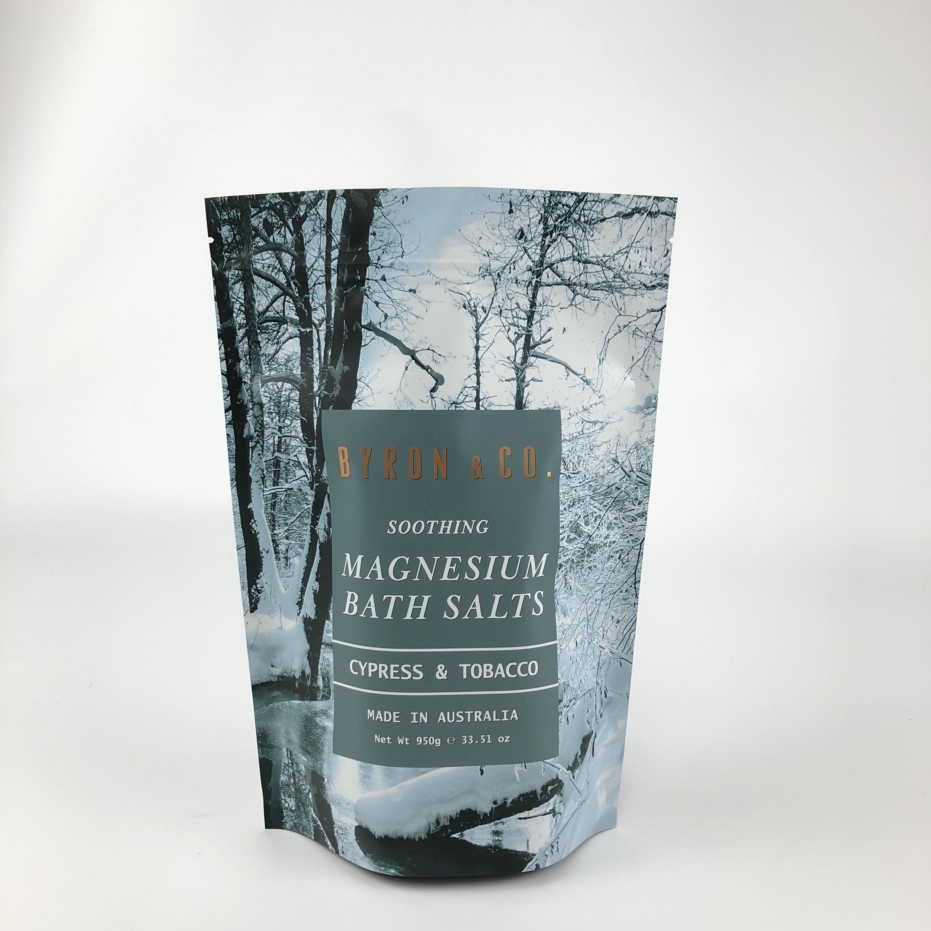 Pacotes de amostras de folha de alumínio de vários tamanhos para sacos de sal de banho Mylar