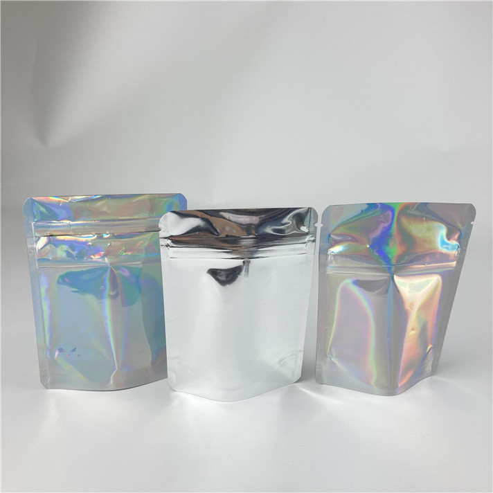 Dimensão personalizada Proba de umidade Stand Up Zipper Pouch Food Grade para embalagem