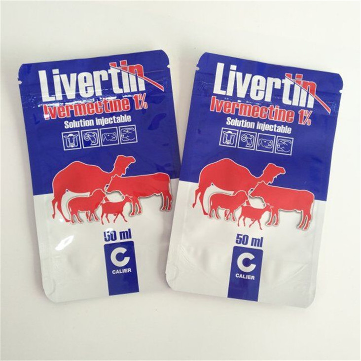 Dimensões personalizadas Design de alumínio laminado folha Mylar sacos Saquetes Embalagem Armazenamento