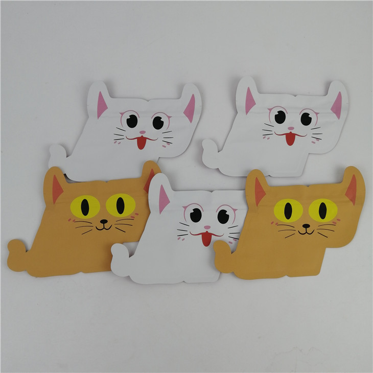 Logotipo personalizado de alta qualidade Impresso Embalagem de forma especial avançada Bolsa de papel plástico