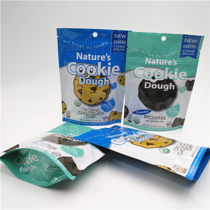 Best Selling Seal de calor Logotipo personalizado Impresso Stand Up Zipper Pouch Re-sealable Plastic Food Seal Embalagem