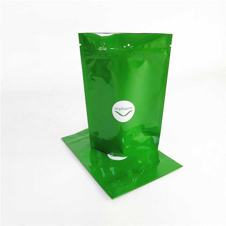 Aceita até 10 cores Disponível à prova de odor Stand Up Saco de Bolsa Seal de calor Zipper Top