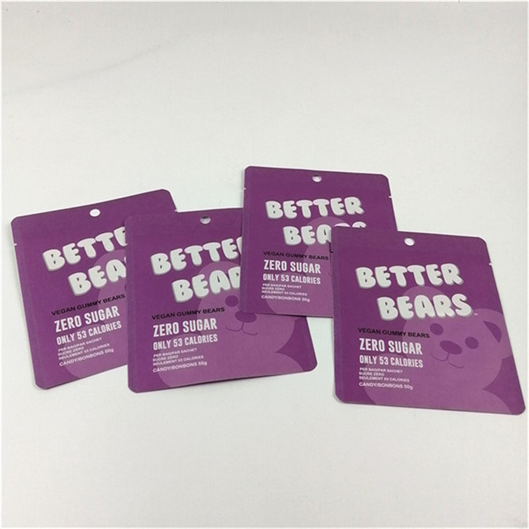 Aceita até 10 cores Disponível Saco de embalagem Mylar Sachet de alta qualidade