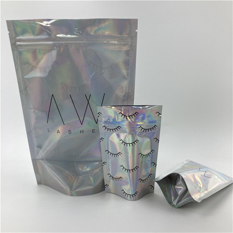 Logotipo personalizado de alta qualidade Impresso Dimensão e design personalizados Necessidades de papel alumínio Mylar Doypack