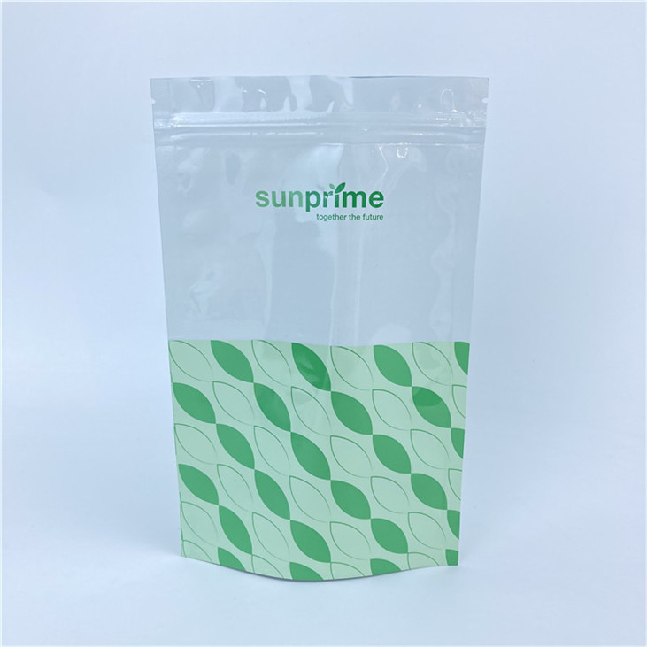 Matte PET/PE Zipper Food Doypack com logotipo personalizado