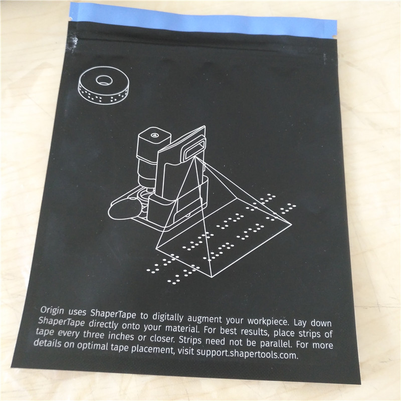 Três sacos Ziplock do empacotamento plástico de Mylar do selo lateral para o empacotamento médico da fita
