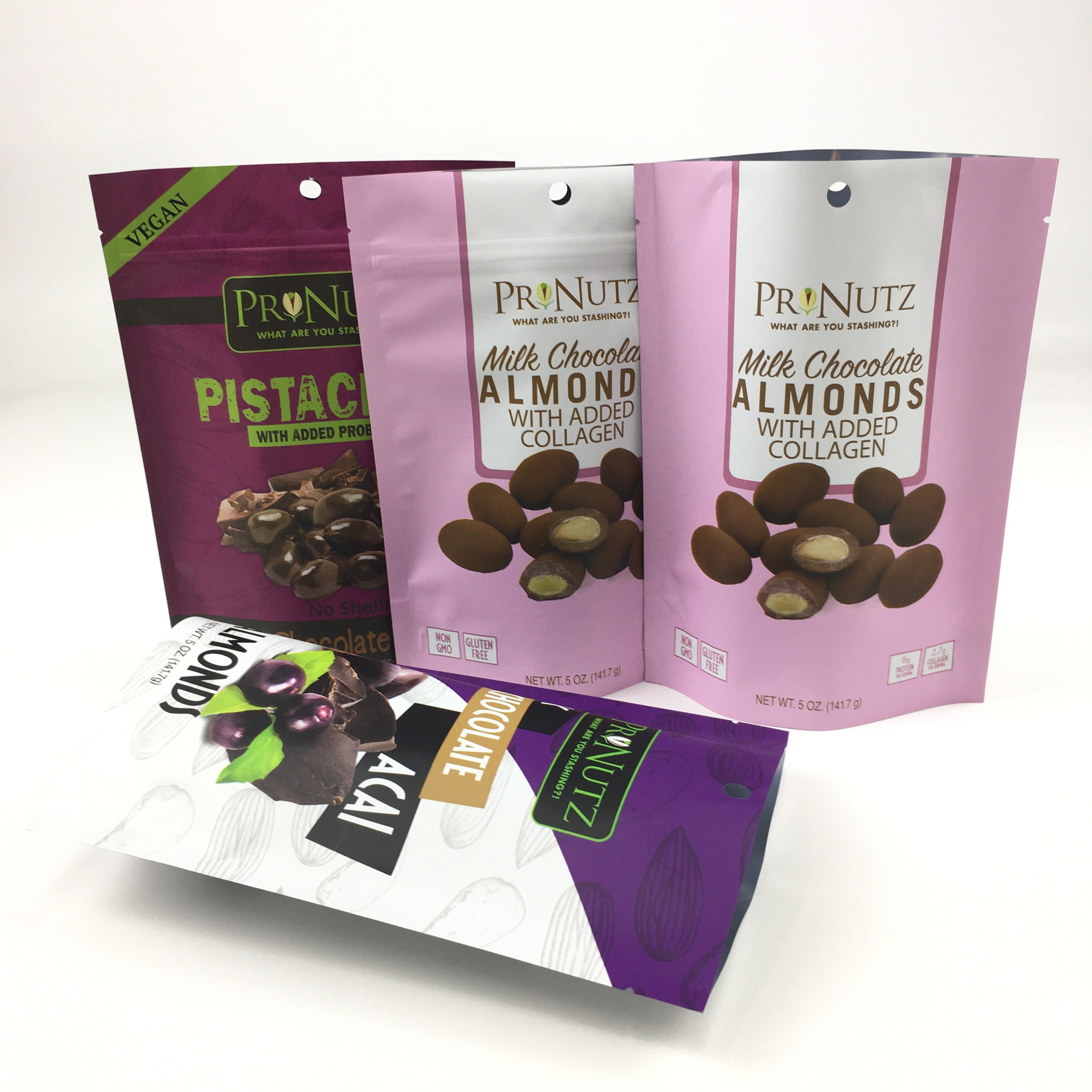 Embalagem em pó de bolsa de alumínio de folha de alumínio personalizada