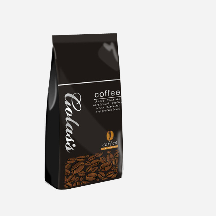 malotes plásticos à terra roasted 500g da soldadura térmica que empacotam o saco de café com o laço da válvula e da lata