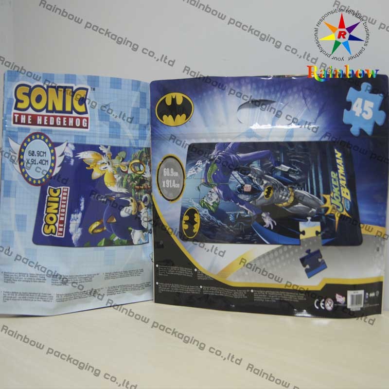 De alumínio levante-se o saco de empacotamento do malote da folha com o Ziplock para o brinquedo