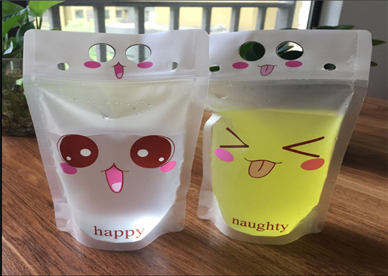 O zíper levanta-se malotes Gravnre que imprime a espessura reusável de Custume para o leite