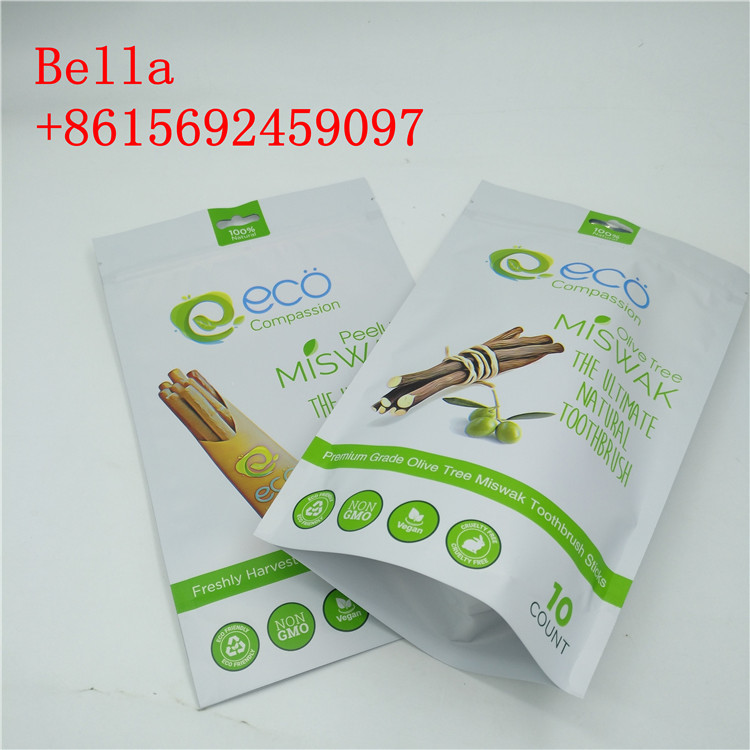 Saco Ziplock do petisco do revestimento de Matt que empacota a resistência clara da punctura da prova