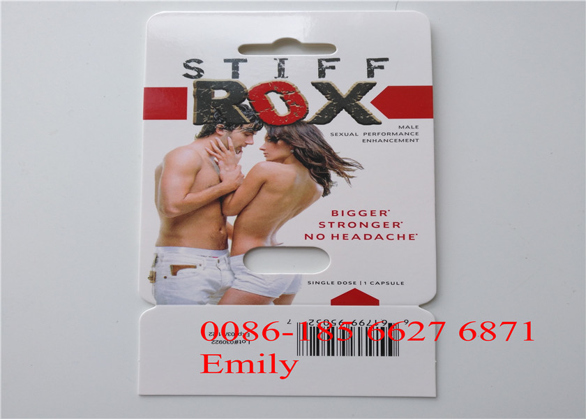 Bloco de bolha conveniente dos comprimidos do rinoceronte que empacota com efeito de superfície de gravação