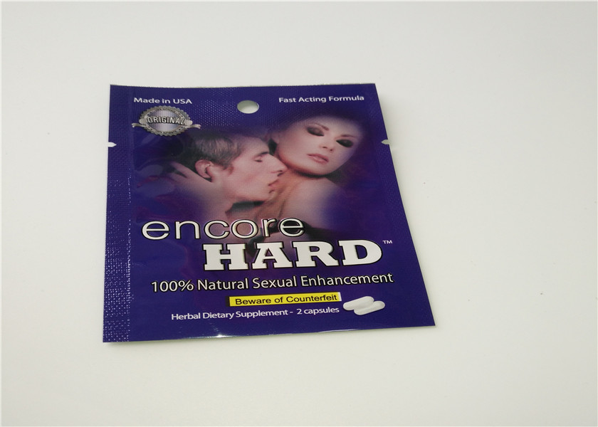 Material matte de empacotamento do incenso erval OPP da folha de alumínio com cor transparente