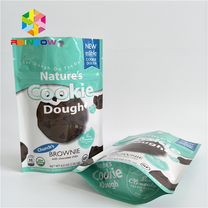 Sacos de embalagem de lanches de pequeno porte com porta superior de fecho e cor personalizada