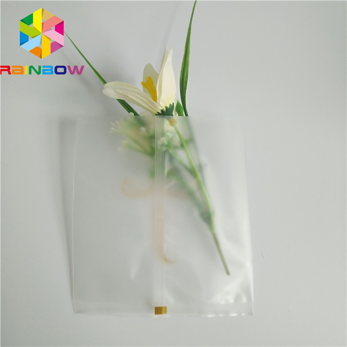 Embalagem de sacos de snacks auto-aderentes, sacos de plástico transparentes multi-aplicação