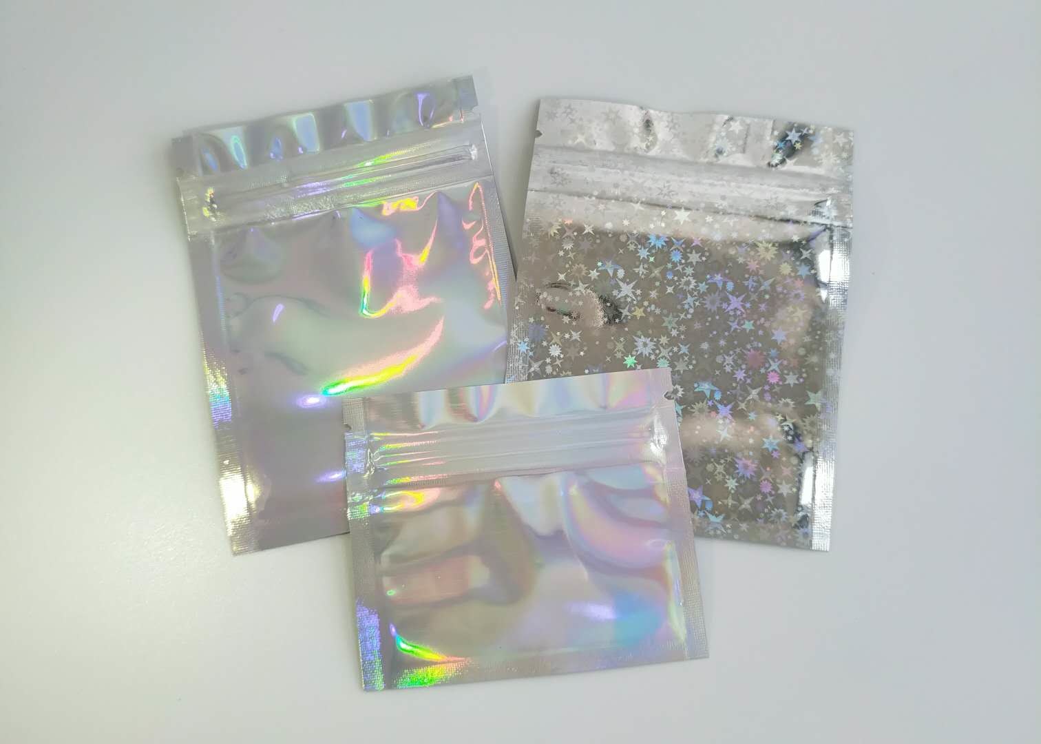 Saco de empacotamento cosmético ereto livre para a colagem da extensão da pestana da almofada de algodão