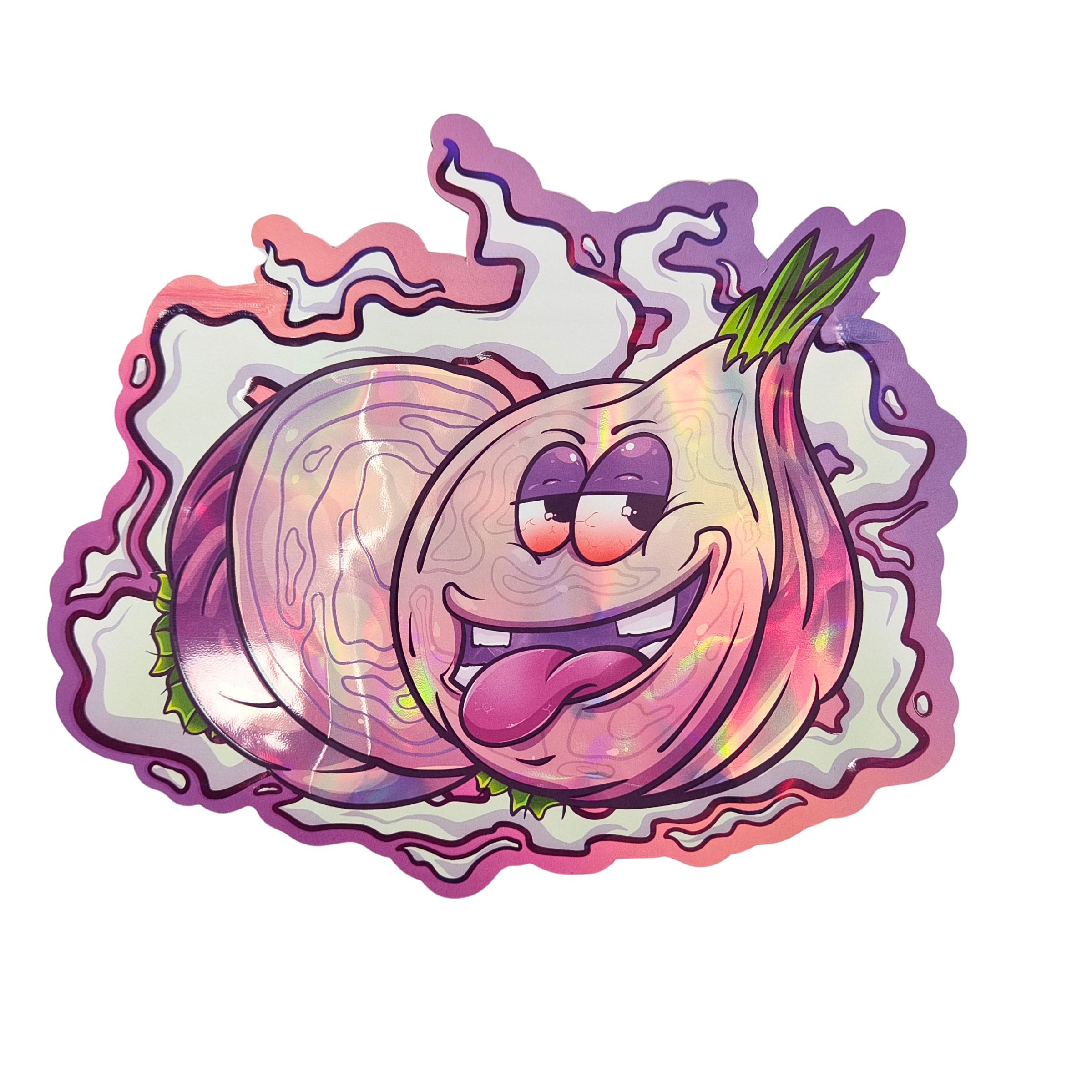 Sacos de Mylar Holográficos Soft Touch com Zíper para Doces Ervas Flores Secas Gomas Biscoitos Açúcar Embalagem à Prova de Crianças