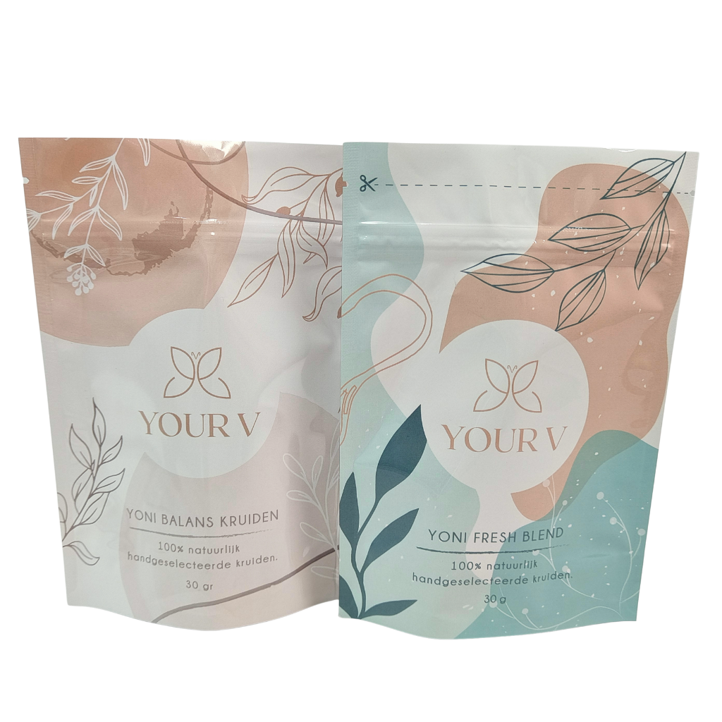 Sacos de Mylar Biodegradáveis Personalizados para Sais de Banho 4OZ 5OZ Stand Up Pouch