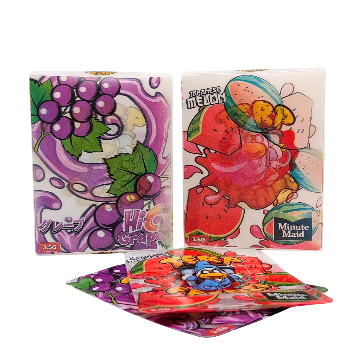 Saco Mylar à prova de crianças de 3,5 g personalizado para embalagens de lanches