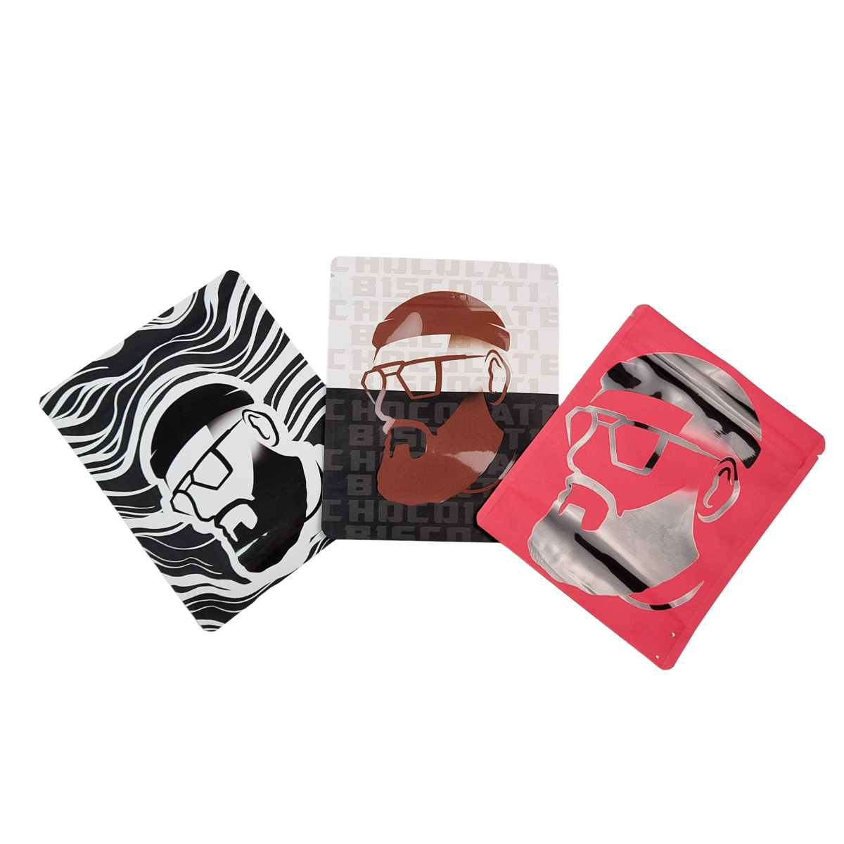 Bolsas de alimentos Mylar à prova de odor reabriveis de 3.5g-28g impressas sob medida