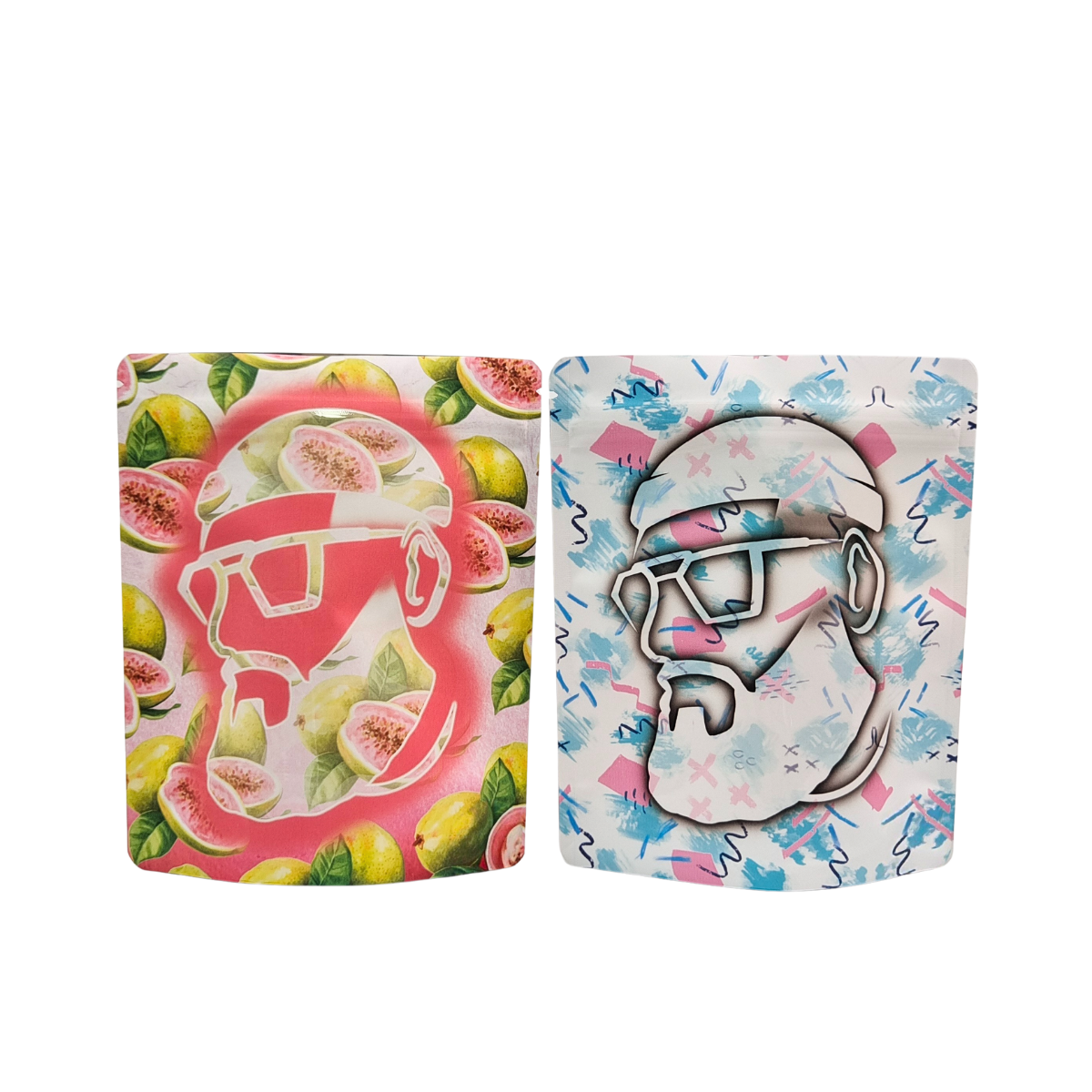 Sacos Mylar com Zíper de 3,5g 1oz Seláveis a Quente Reutilizáveis, Stand-Up, Folha de Alumínio, à Prova de Odor, Cali, para Armazenamento de Alimentos, Sacos Mylar Personalizados