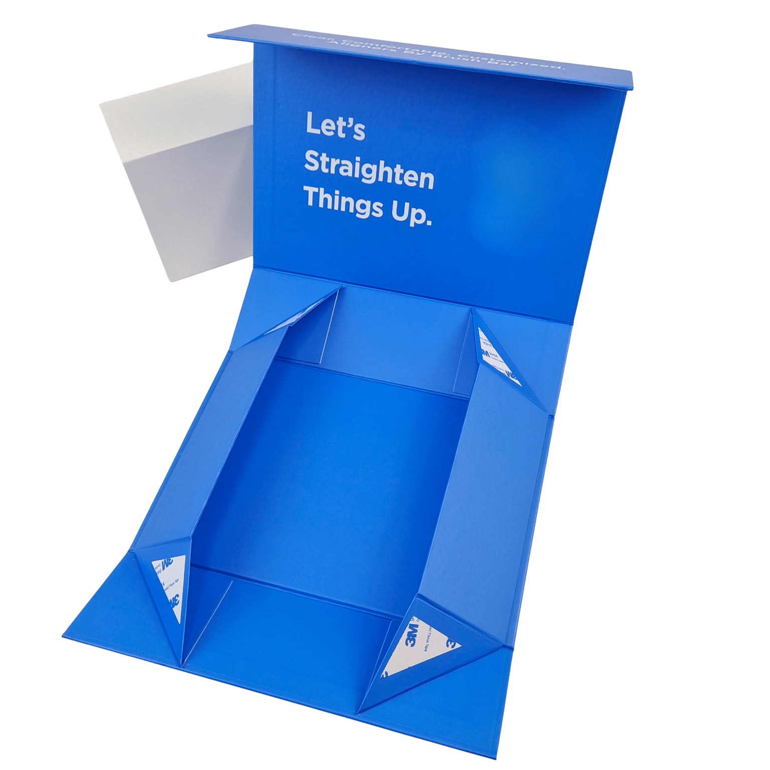 Caixa de presente de fechamento magnético de luxo personalizada de embalagem de espessura de 350g durável para cosméticos de jóias