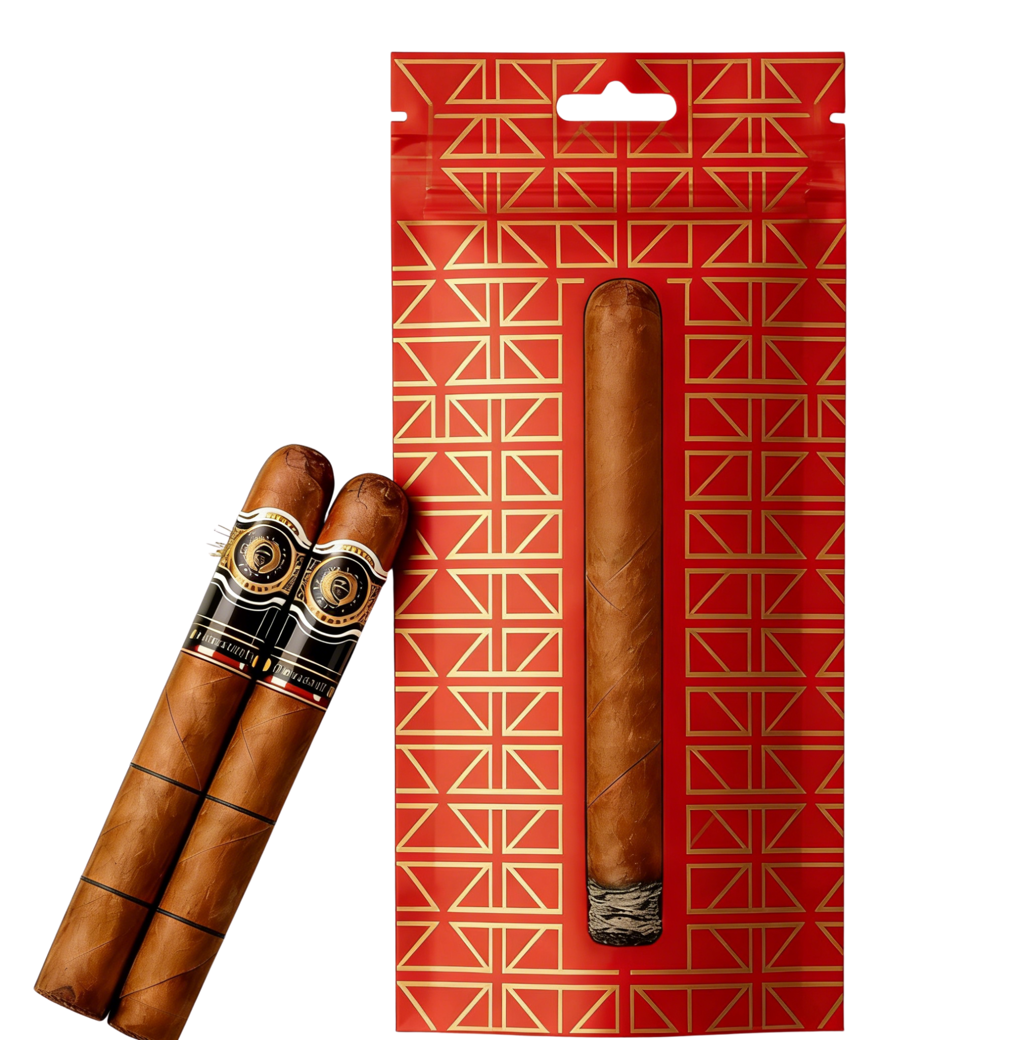 Bolsa de fechadura Mylar de três lados, resistente a crianças