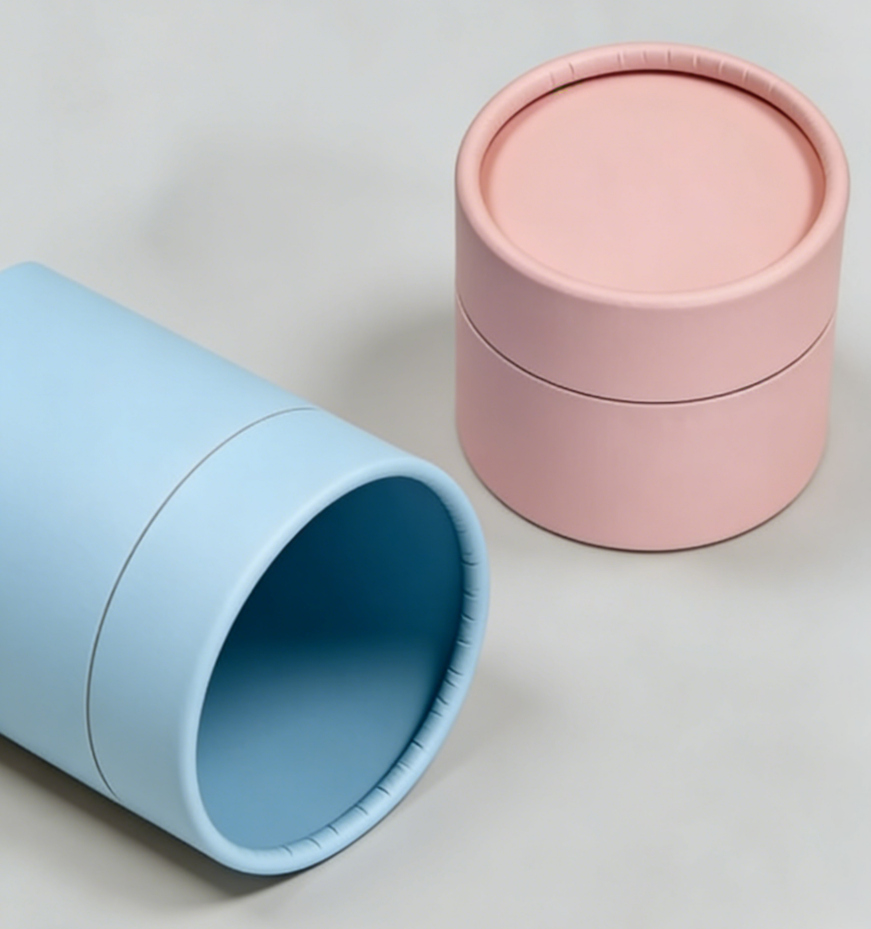 Tubos de embalagem em cilindros biodegradáveis e personalizáveis e caixa de papel ecológicos para embalagens de produtos cosméticos e perfumes seguros para uso alimentar