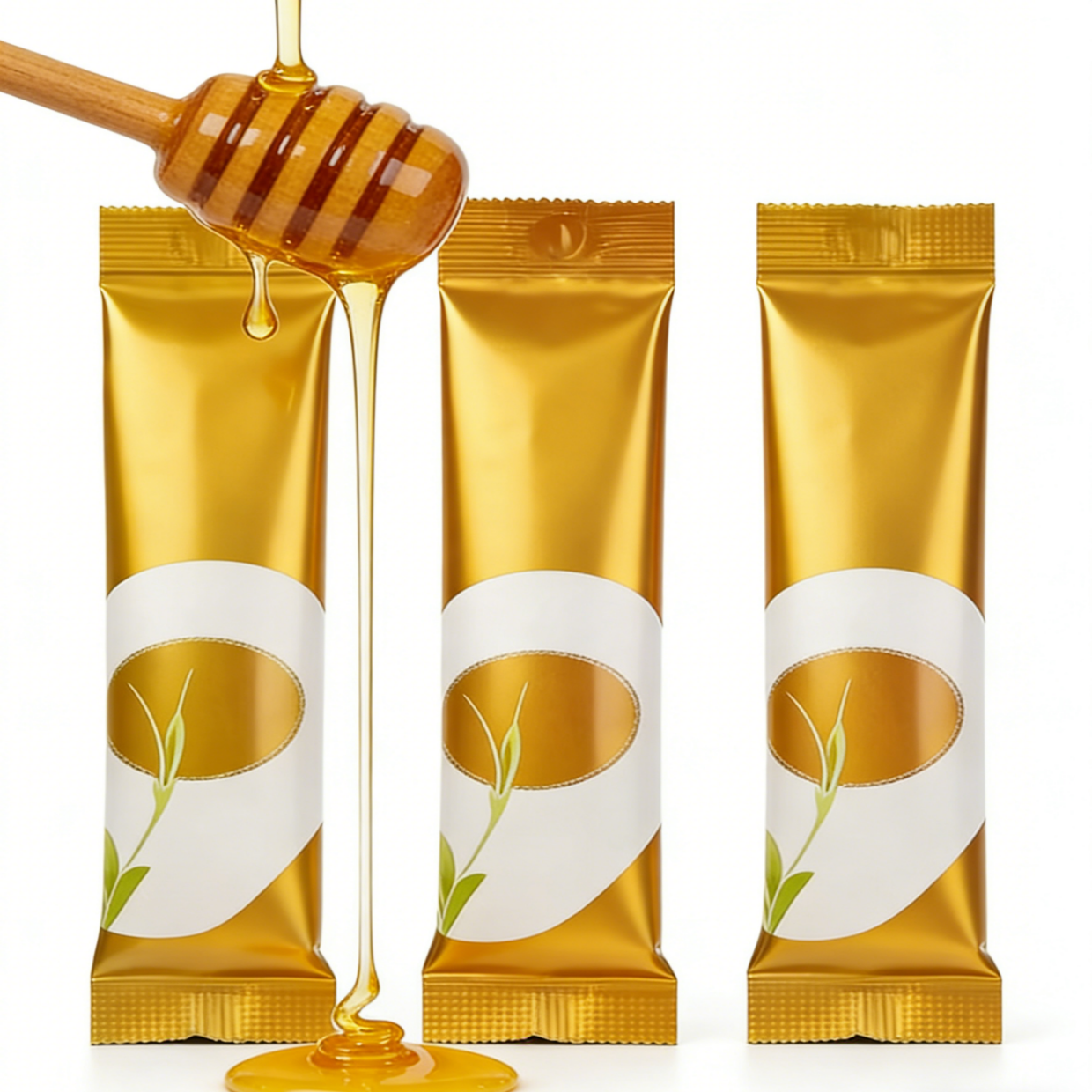 Saco Mylar selável a quente personalizado Saco de folha de alumínio para embalagem de amostra à prova de umidade em tamanhos personalizados