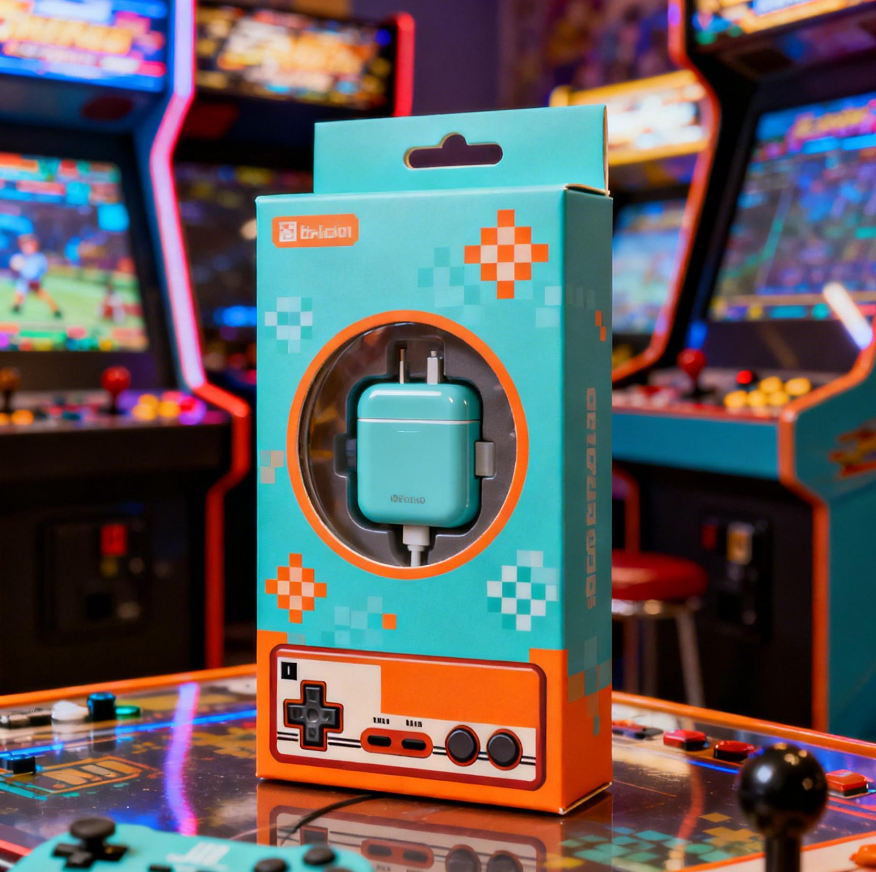 Quantidade personalizável Caixa de papel de espessura 350 g com acabamento de estampagem a quente para embalagens de cabos USB