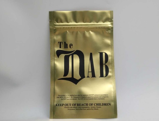 O fechamento do fecho de correr levanta-se o malote matte de alumínio de empacotamento do malote para sementes do pacote de alimento